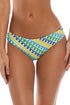 Luli Fama Island Blues Seamless Full Ruched Back Bottom